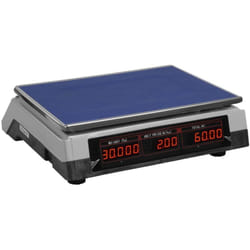 Échelle de contrôle - 30 kg / 2 g - blanc - LED