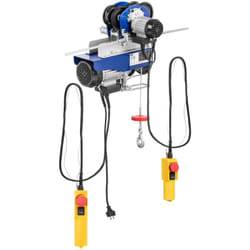 MSW - Chariot Porte-Palan Électrique Chariot Avec Palan cmu 500kg Moteur 1020W