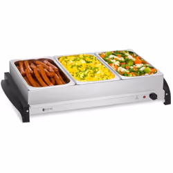 ⭐⭐⭐⭐⭐ Chauffe-plats - 3 x 2 litres - 400 W de marques Royal Catering ✅ Modèle: RCHP-400/3 ✅ Article: 10010761 ⬇️ Caractéristi ...