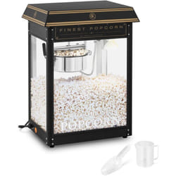Royal Catering - Popcorn Machine - Black & Golden