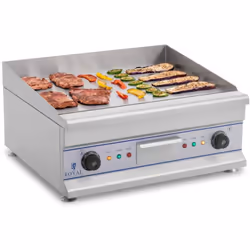 ⭐⭐⭐⭐⭐ Plancha électrique lisse - Double - 60 cm - 2 x 3 200 W de marques Royal Catering ✅ Modèle: RCG 60 ✅ Article: 10010061 ...