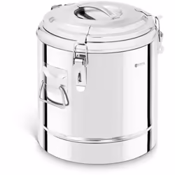 Royal Catering - Conter Isotherme Thermobox Isolation Thermique Acier Inox Empilable 12 Litres