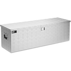 Caisse à Outils Aluminium Damier Boîte En Alu Caisse De Transport Rangement 150L