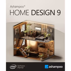 Logiciel de conception - Ashampoo - Home Design 9 - Licence perpétuelle - 1 PC - A télécharger