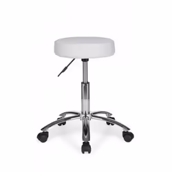 Tabouret de bureau pivotant rembourré - FINEBUY - Design - Capacité de charge 100 kg - Roulettes