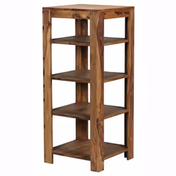 Étagère - FINEBUY - Bois massif Sheesham - 44 x 105 x 44 cm