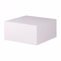 Table basse en bois blanc - FINEBUY - Carré - Salon - 60x30x60 cm