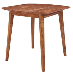 Table de salle à manger en bois massif Sheesham - FINEBUY - Rectangulaire - 4 places
