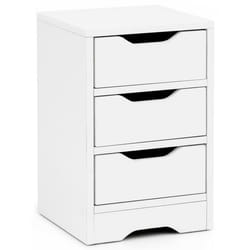 Night Console Matt Table De Nuit Table De Nuit Table De Nuit Table De Nuit Simple [Blanc]