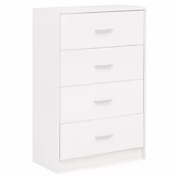 Commode - FINEBUY - Blanc - 60 x 30 x 90 cm - 3 tiroirs - Style contemporain - Montage facile