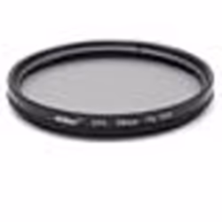 vhbw Filtre polarisant universel pour les objectifs dappareil photo 58mm - Polariseur circulaire (CPL) noir