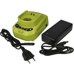 Vhbw - Chargeur compatible avec Ryobi CCS-1801/LM, CCS-1801D, CCS-1801LM, CCW-180L, CDA1802, CDA18021B batteries Ni-Cd, NiMH, Li-ion d'outils