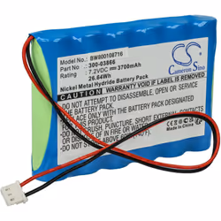 vhbw - the clever way - Batterie de rechange de haute qualité avec une grande autonomie et compatible avec votre système d'al ...