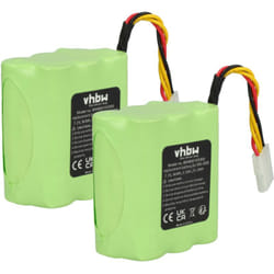 vhbw 2x Batterie remplacement pour Neato 945-0006, 945-0065, 945-0005 pour robot électroménager (3500mAh, 7,2V, NiMH)