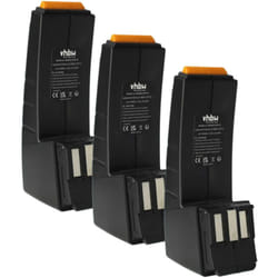 Vhbw - 3x Batterie compatible avec Festo / Festool CDD12FX, CDD12ESC, CDD12ES, CDD12MH outil électrique (3300 mAh, NiMH, 12 v)
