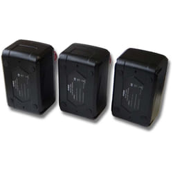 Vhbw - Lot de 3 batteries Li-Ion 4000mAh (28V) pour outils aeg, Milwaukee M28, M28B, M28BX, MC28 v, M28 b, M28 bx, mc 28. Remplace batterie: