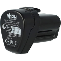 Vhbw - 1x Batterie compatible avec Metabo Combo Set 2.1 10.8 v Quick Pro, Combo Set 2.2 10.8 v Quick Pro outil électrique (2000 mAh, Li-ion, 10,8 v)