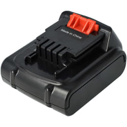 Batterie Li-ion vhbw 2000mAh (14.4V) pour outils Black & Decker SSL20SB, SSL20SB-2. Remplace: BL1114, BL1314, BL1514, LB16.