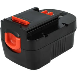 Vhbw - 1x Batterie compatible avec Black & Decker HP148F2, HP148F2B, HP146F3K, HP146FBH, HP148F2K, HP148F2R outil électrique (3300 mAh, NiMH, 14,4 v)