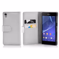 Coque - CADORABO - Sony Xperia Z2 - Étui Simili-Cuir - Protection Magnétique - Fente Carte