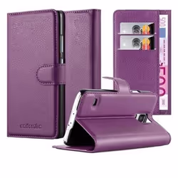 Coque - CADORABO - Samsung Galaxy S5/S5 NEO - Simili-cuir - Rabat à clapet - Stand intégré
