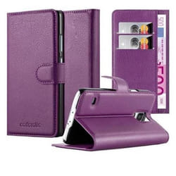 Coque - CADORABO - Samsung Galaxy S5/S5 NEO - Simili-cuir - Rabat à clapet - Stand intégré
