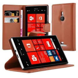 Nokia Lumia 925 Coque - Brun