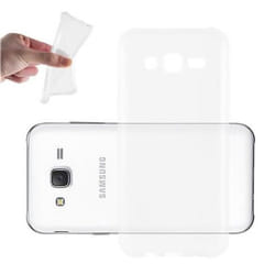 Coque pour Samsung Galaxy J3 2015 Housse en COMPLET TRANSPARENT Etui Case Protection Silicone TPU telephone portable