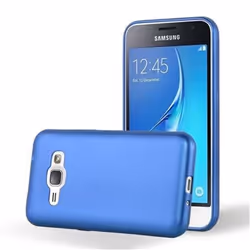 Coque - CADORABO - Samsung Galaxy J1 2016 (6) - Mat Métallique - Ultra Slim - Protection TPU Silicone