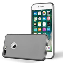 Coque - CADORABO - iPhone 8 PLUS 7 PLUS 7S PLUS - Gris - Design Mat Métallique - Protection Optimale