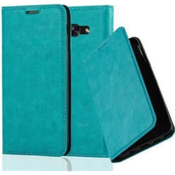 Étui Samsung Galaxy A5 2017 - CADORABO - Turquoise - Simili-cuir - Fermeture magnétique - Fonction stand