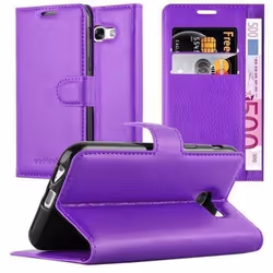 Etui de Protection - CADORABO - Samsung Galaxy A3 2017 - Simili-cuir - Rabat à Clapet - Stand Horizontal