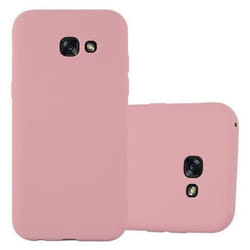 Coque - CADORABO - Samsung Galaxy A5 2017 - Candy Rose Vif - Ultra Slim - Protection Chocs