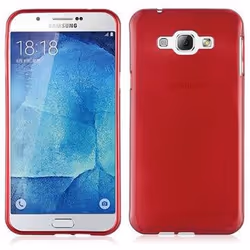Cadorabo DE-104691, Housse, Samsung, Galaxy A8 2015, 14,5 cm (5.7"), Rouge