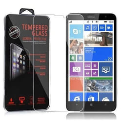 Cadorabo Protection d’écran pour Nokia Lumia 1320 03 mm coins arrondis en verre trempé HAUTE-TRANSPARENCE