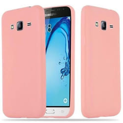 Coque - CADORABO - Samsung Galaxy J3 2015 - Candy Rose Vif - Ultra Mince - Protection Chocs
