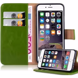 Coque - CADORABO - iPhone 6 - iPhone 6S - Vert Prè - Design Luxury - Protection Complète