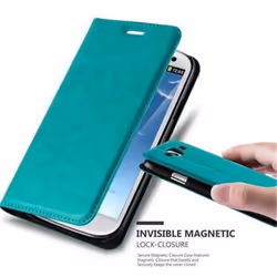 Coque Samsung Galaxy S3 - CADORABO - S3 NEO - Étui en Simili-Cuir - Fermeture Magnétique - Protection Complète