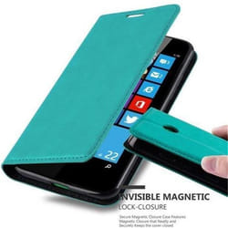 Étui pour téléphone - CADORABO - Nokia Lumia 630/635 - Simili-cuir - Fermeture magnétique - Fonction stand