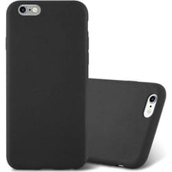 Housse pour Apple iPhone 6 / 6S Coque en FROST NOIR Case Cover Protection Silicone TPU Etui