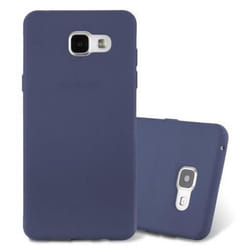 Coque de téléphone - CADORABO - Samsung Galaxy A3 2016 - FROST BLEU FONCÉ - Ultra mince - Silicone TPU