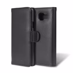 Coque Samsung Galaxy A3 2016 (6) en NOIR de Cadorabo Etui de Protection Complète avec Rabat à Clapet et 3 Fentes pour Cartes