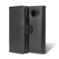 Coque Samsung Galaxy A3 2016 (6) en NOIR de Cadorabo Etui de Protection Complète avec Rabat à Clapet et 3 Fentes pour Cartes