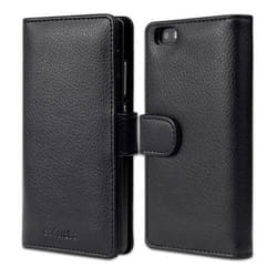 Coque pour Huawei P8 LITE 2015 en NOIR DE JAIS Cover Protection emplacements pour cartes