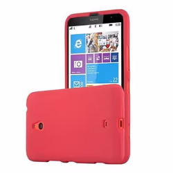 Coque - CADORABO - Nokia Lumia 1320 - Ultra Fine - Silicone TPU - Protection Chocs Rouge