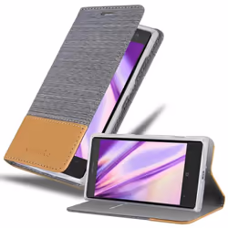 Cadorabo DE-109569, Folio porte carte, Nokia, Lumia 1020, 11,4 cm (4.5"), Gris