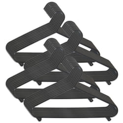 Cintres Enfant - BIECO - 32 pcs - Noir - Plastique de haute qualité - Longueur 30 cm