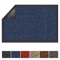 Tapis de Porte Paillasson dentrée SKY Bleu 90 x 150 cm