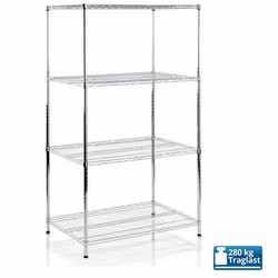 Etagère en treillis "Everest" La preuve impressionnante que les surfaces de rangement fonctionnelles n'ont pas nécessairement ...
