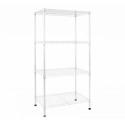 Mammut - tagère en métal Rocky 4/5 Étagères Blanc 55 x 35 x 110 cm
